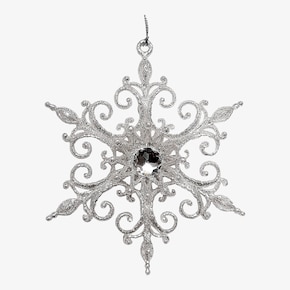 Pendentif décoratif étoile de neige