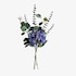 Kunst-Blumenbündel Bouquet blau