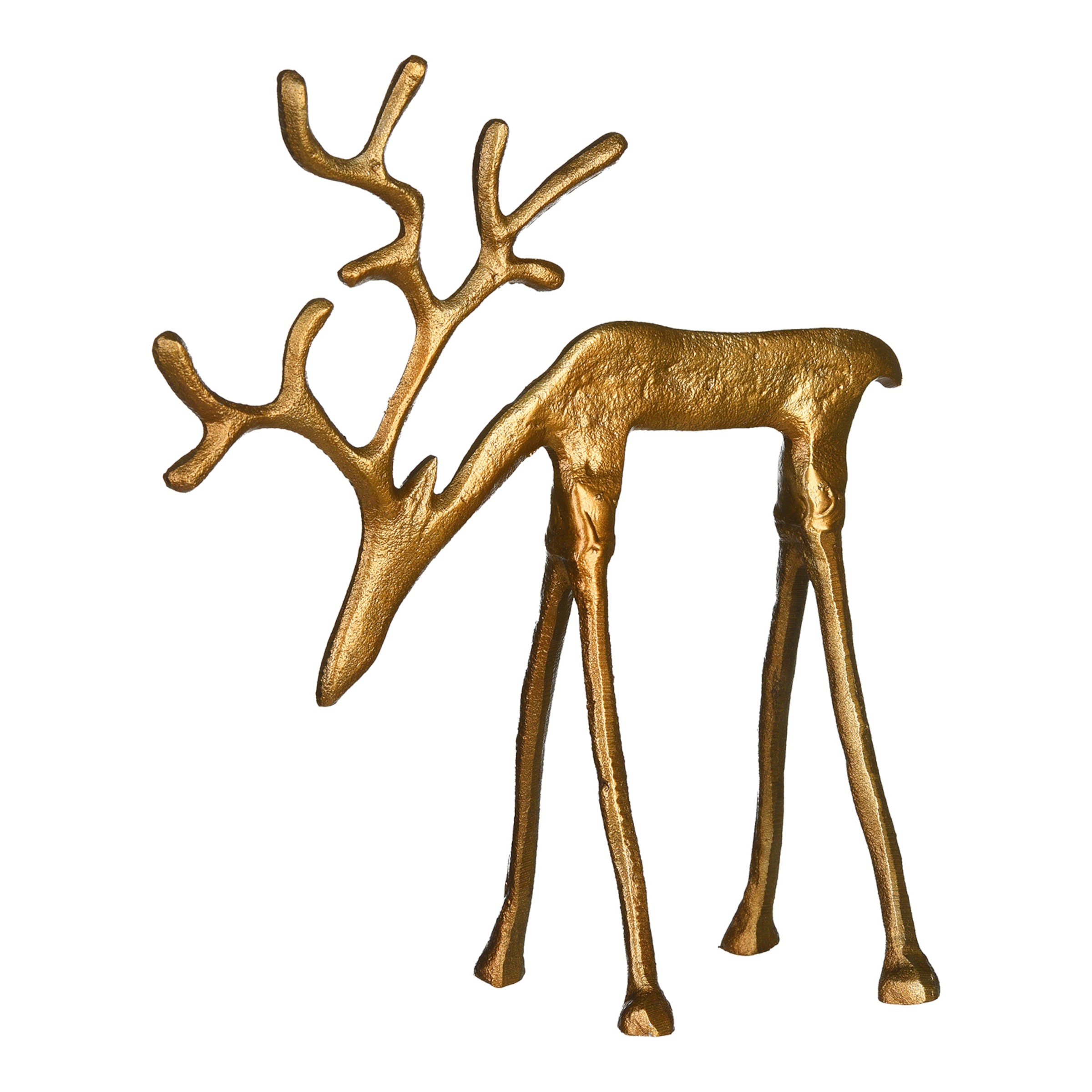 Deko-Figur Hirsch Rough gold | DEPOT