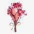 Kytica sušených kvetov Mini ružová