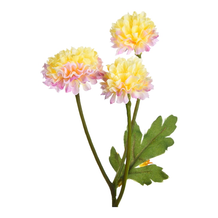 Kunstblume Dahlie Pom Pom